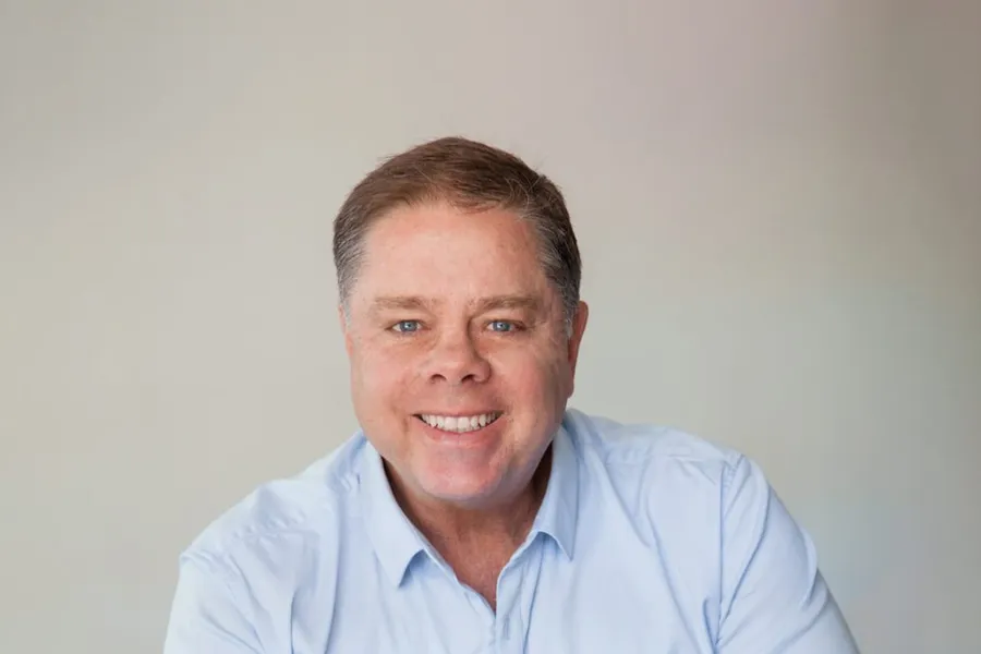 Portrait of Andy Hurt, Deputy Chairperson of Lasercraft Australia