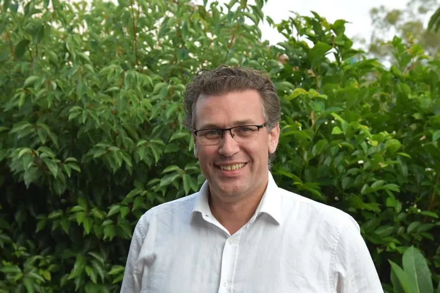 Portrait of Gavin Hill, Director of Lasercraft Australia