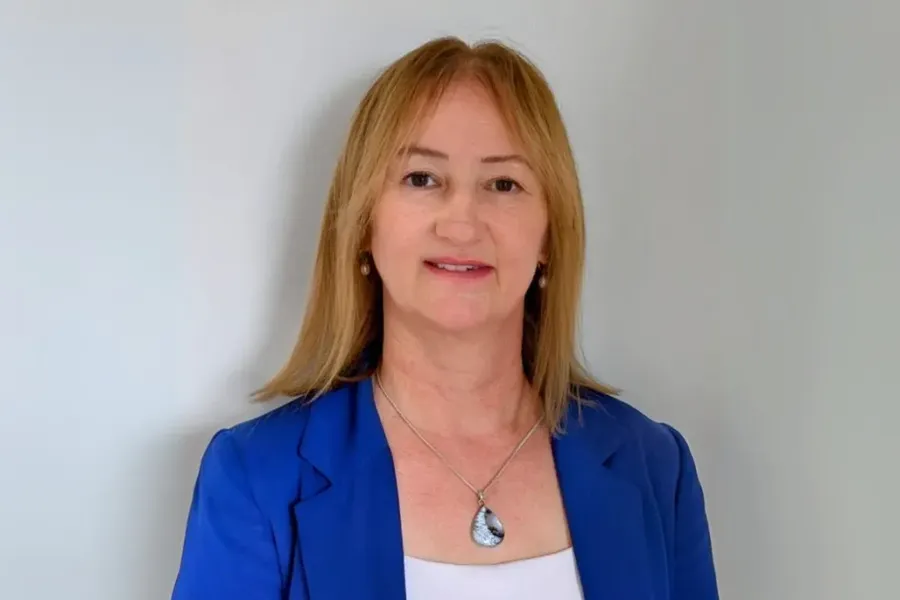 Portrait of Karen Peters, Treasurer of Lasercraft Australia