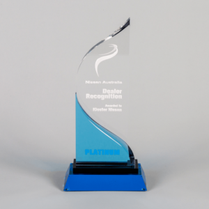 acrylic award trophy