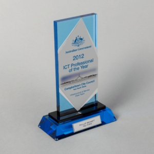 acrylic award trophy