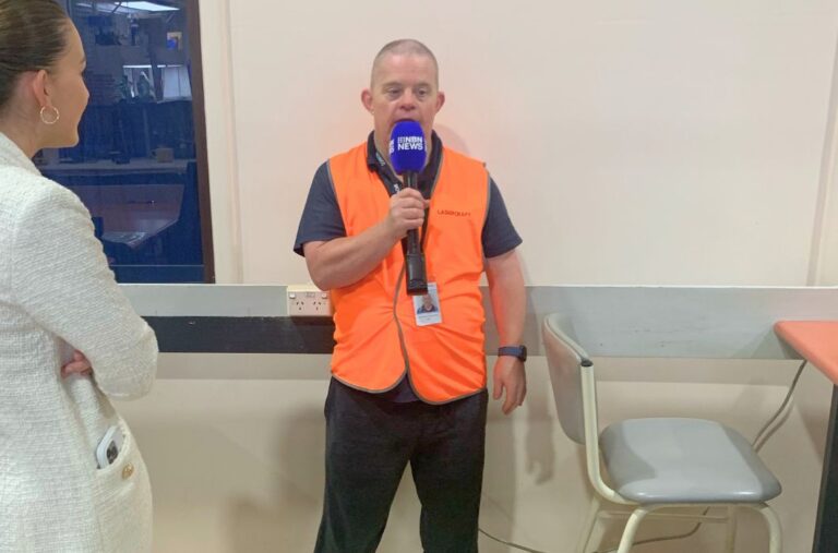 NBN News Central Coast Lasercraft Story Supported Employment