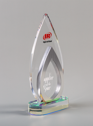 acrylic award trophy