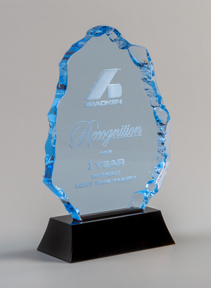 acrylic award trophy